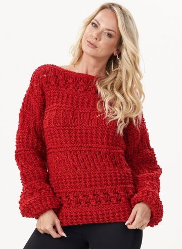 Maglione con Mix di Punti