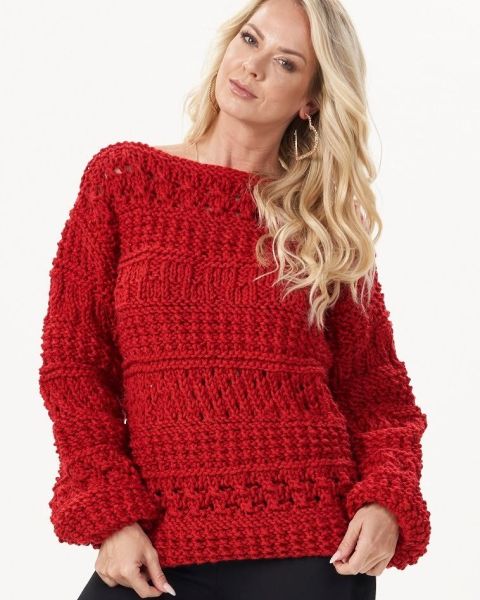 Maglione con Mix di Punti