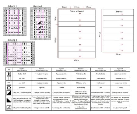 maglione 16 schema