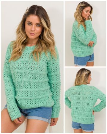 Maglione a Punto Fantasia