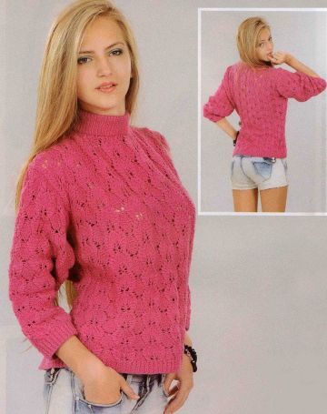 Maglione con fantasia