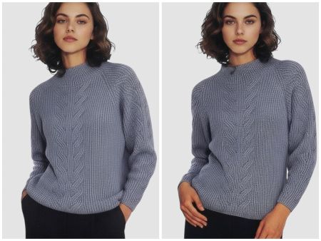 Maglione a Punto Costa Inglese 