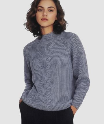 Maglione a Punto Costa Inglese