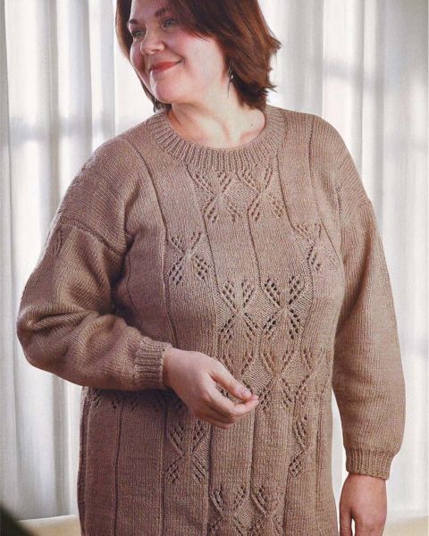 Maglione con Punto Traforato