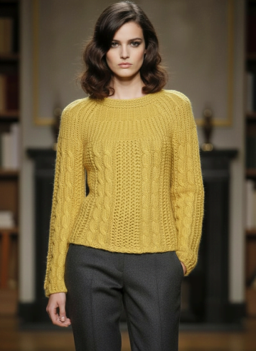 Pullover a trecce