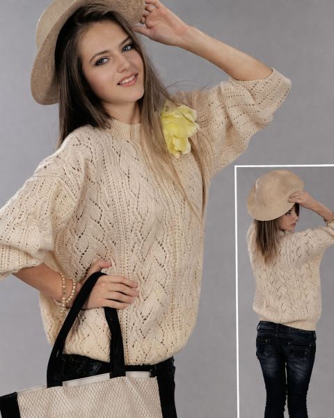 Pull ajour a punto fantasia