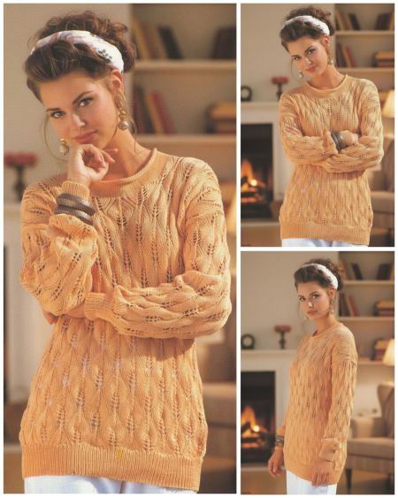 Pull con Punto Foglie