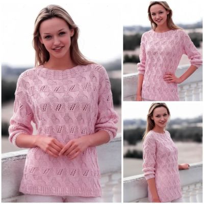 Pull Ajour con Trecce