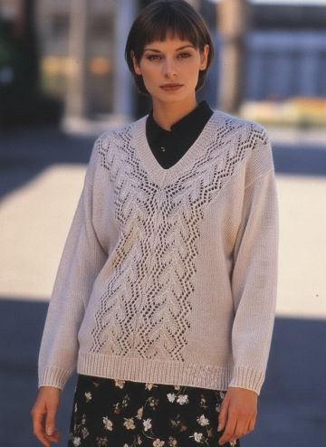 Pull con scollo a V