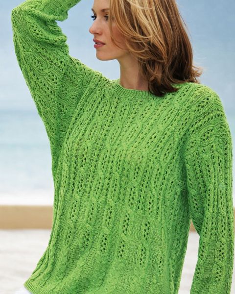 Pull a Punto Traforato a Trecce