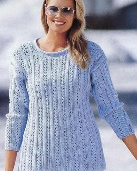 Pull a Punto Traforato a Strisce