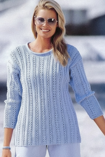 Pull a Punto Traforato a Strisce