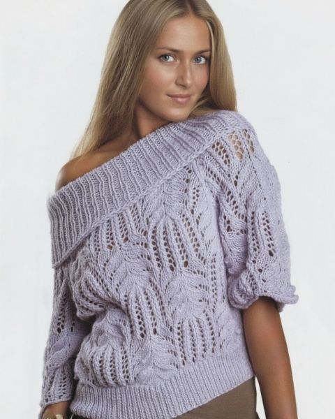Pull raglan a Punto Traforato