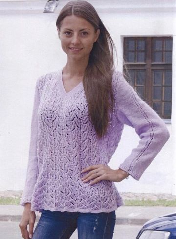 Pull con Punto Foglie