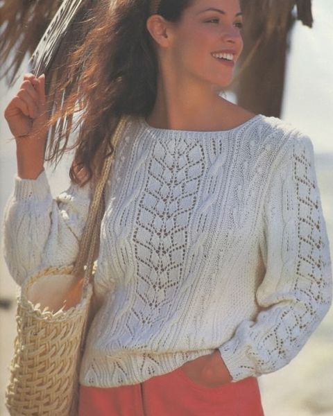Pull a Punto Traforato con Trecce