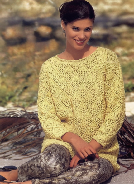 Pull a Punto Rombi Traforati