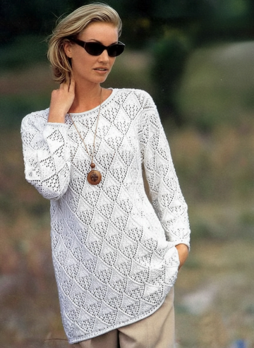 Pull a Punto Rombi Traforati