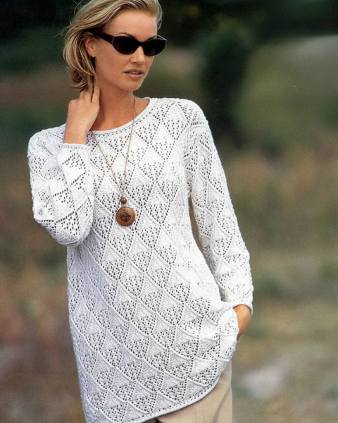 Pull a Punto Rombi Traforati