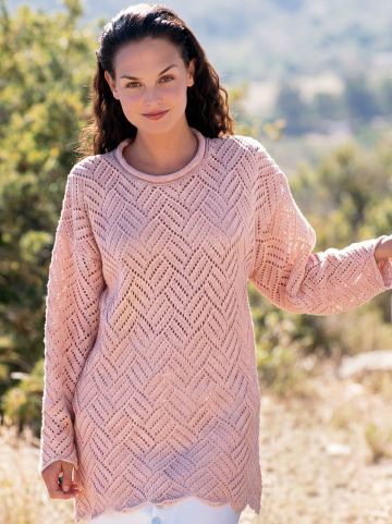 Pull Traforato ai ferri