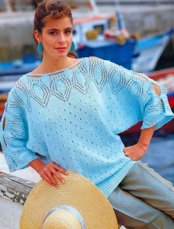 Pull con sprone a Rombi Traforati