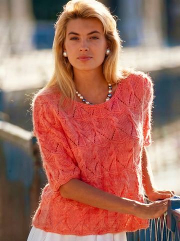 Pull con Punto Traforate Trecce