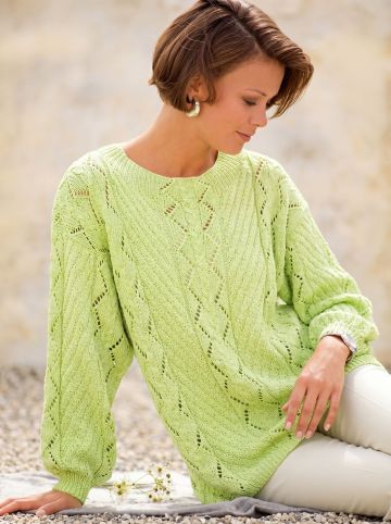 Pull con Punti Traforati e Diagonali