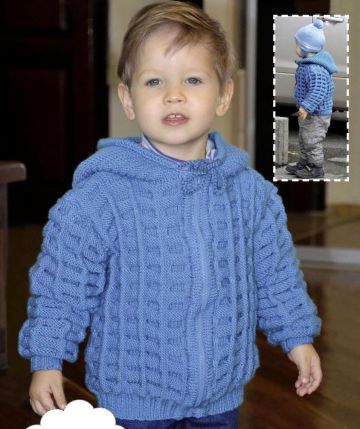 Giacca con cappuccio per bambino