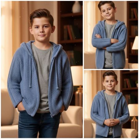 Giacca con cappuccio per bambino