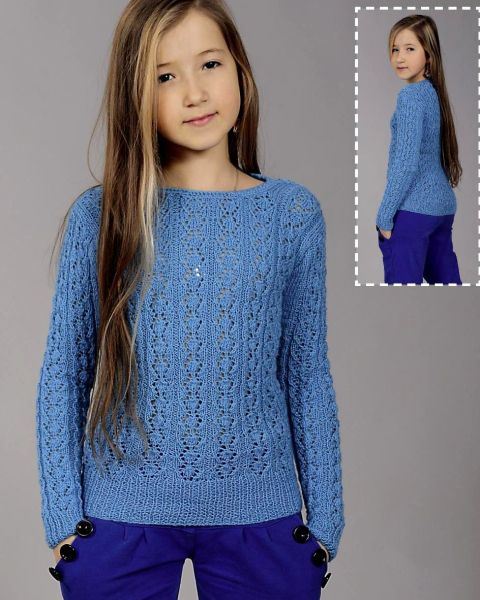 Pull ajour per bambina