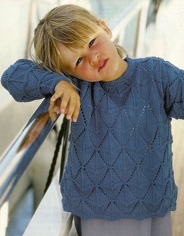 Maglione ai ferri per bambini