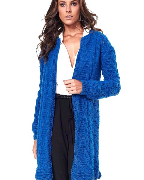 Cardigan a punto fantasia
