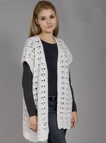 Gilet in Punto Fantasia
