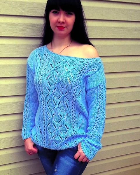 Pull con motivo a farfalle
