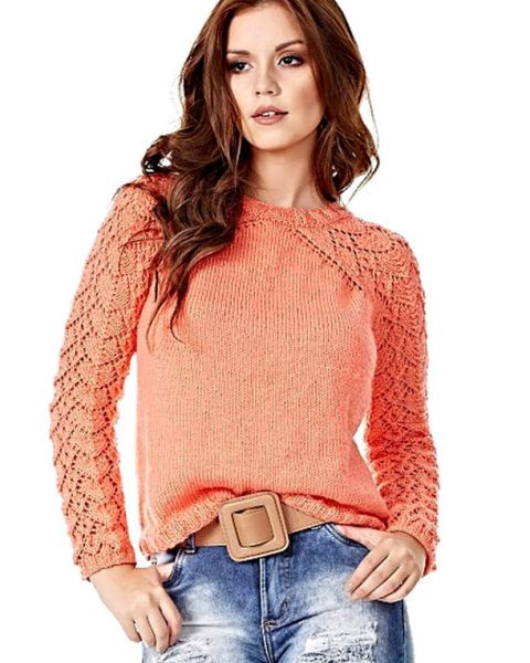 Pull con maniche ajour
