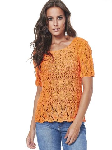 Pull con maniche corte