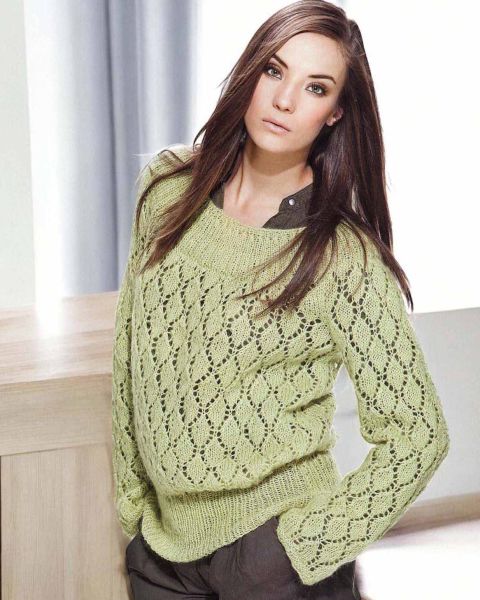 Pull in Maglia Traforata