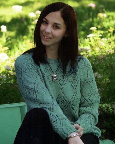 Pull Raglan con Rombi Traforati