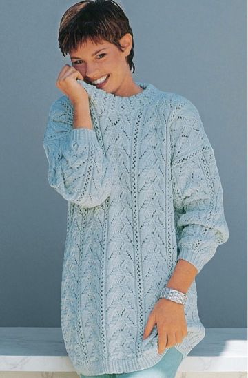Pull con Righe Traforate