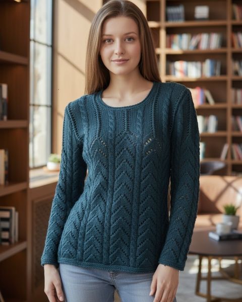 Maglione blu