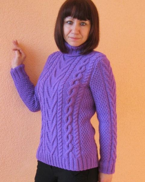 Pull a punto treccia