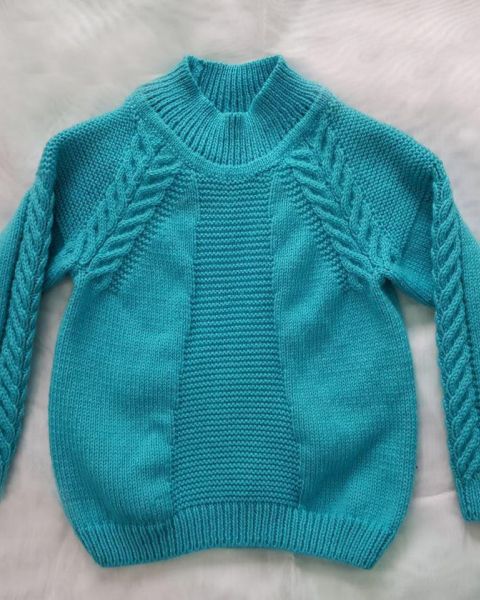 Pull-raglan per bambina