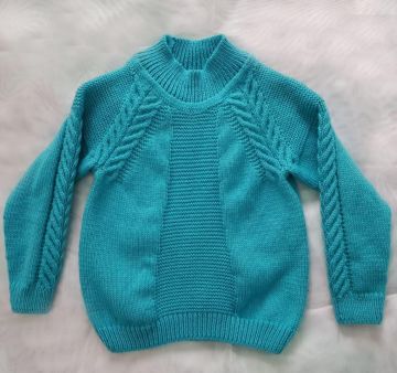 Pull-raglan per bambina