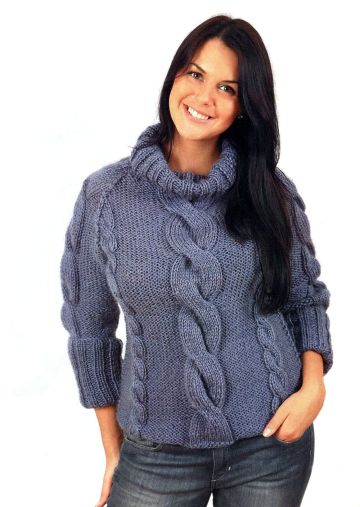 Pull con trecce
