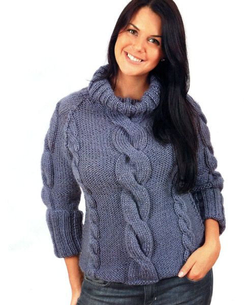 Pull con trecce