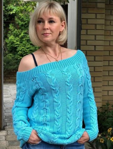 Pull con trecce
