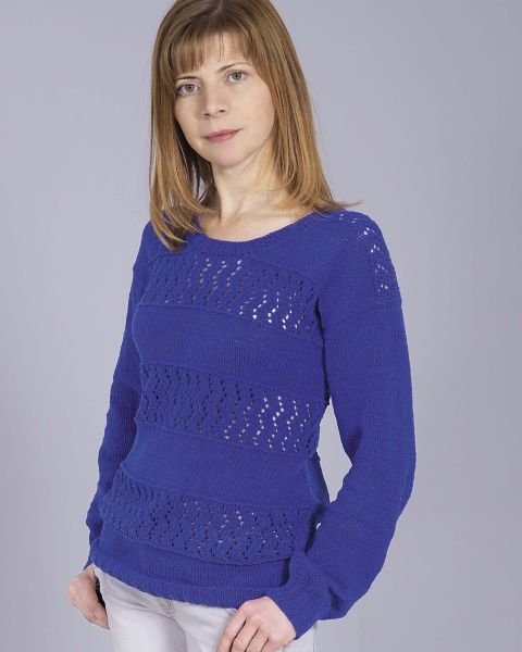 Pull con punto ajour