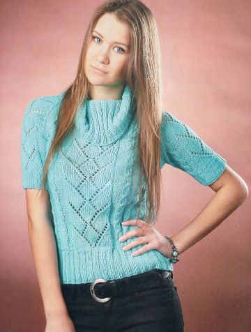 Pull con maniche corte