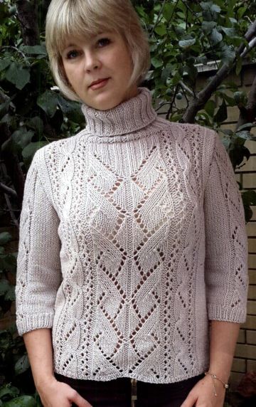 Maglione con maniche 3/4