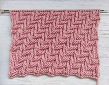 Punto Maglie in Diagonale