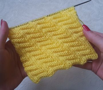 Punto maglie in diagonale